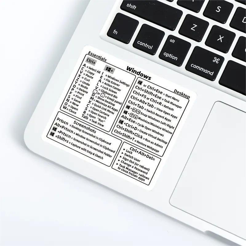 Windows, Word and Excel Shortcut Stickers
