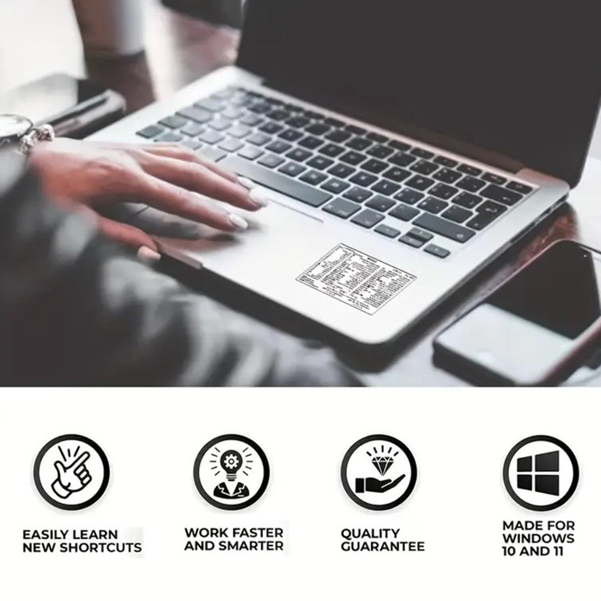 Windows, Word and Excel Shortcut Stickers