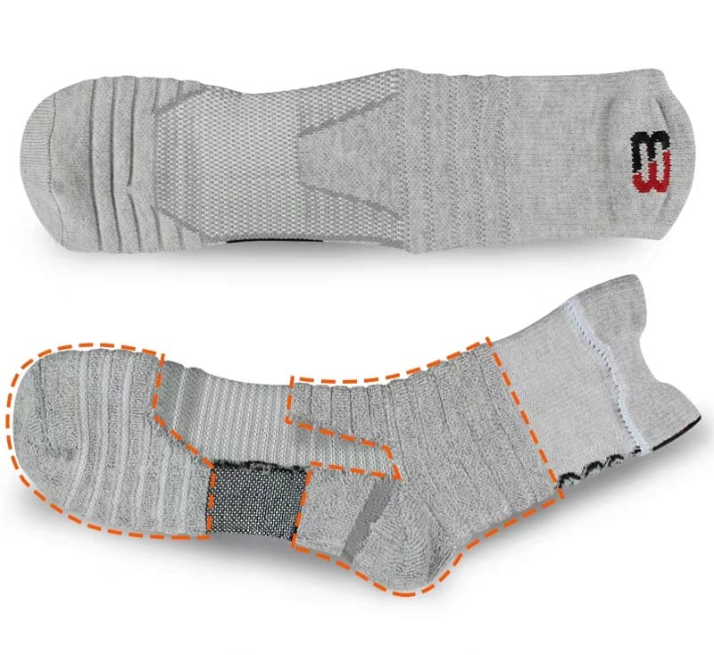 EnduroCrew Training Socks – Breathable, Shock-Absorb