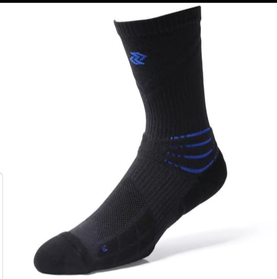 PowerStride Crew Sports Socks – Cushioned & Breathable (Unisex)