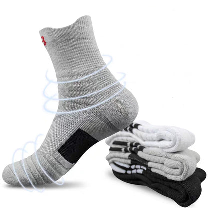 EnduroCrew Training Socks – Breathable, Shock-Absorb