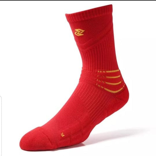 PowerStride Crew Sports Socks – Cushioned & Breathable (Unisex)