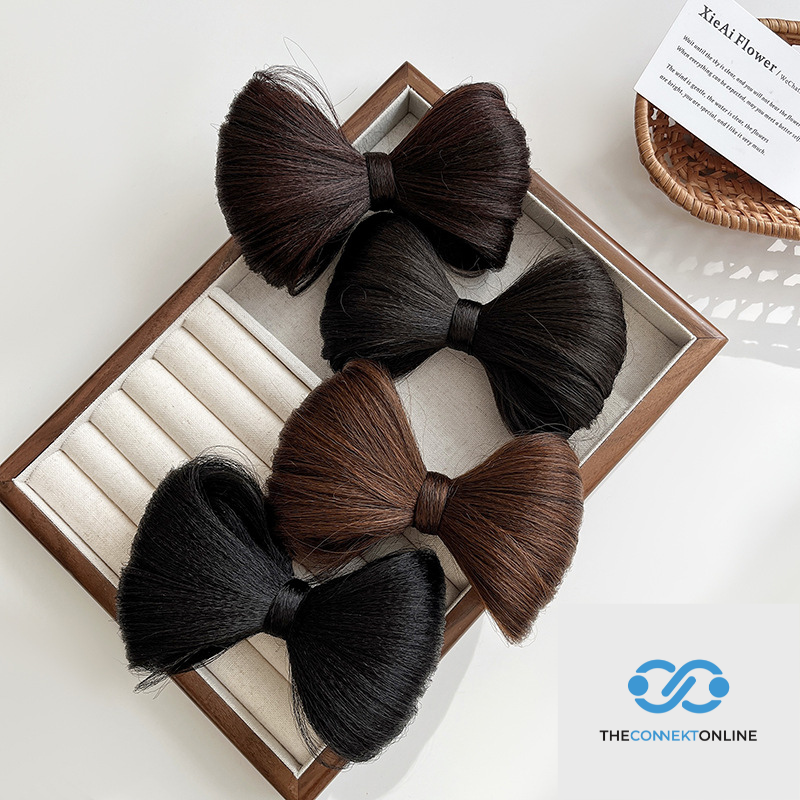 Bow Wig Hair Clip